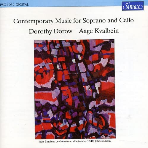 Dorothy Dorow/aage Kvalbein - Contemporary Music for Soprano and Cello [CD]