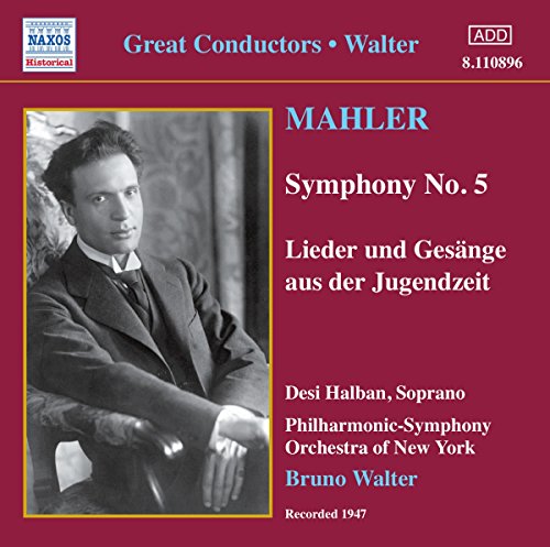Walter - Symphony No. 5 (Walter. Philharmonic-So Of New York. Halban) [CD]
