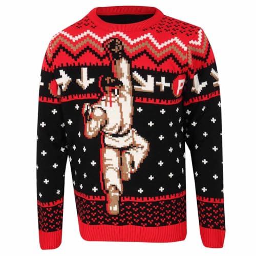 Streetfighter - Ryu (Unisex Knitted Jumper) Medium