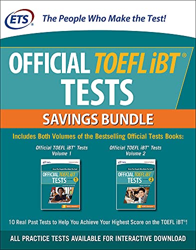 Official TOEFL Tests Savings Bundle, Second Edition