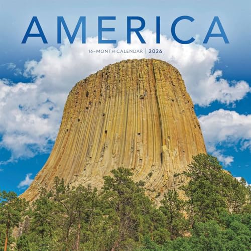 America Square Wall Sunday Start Calenda