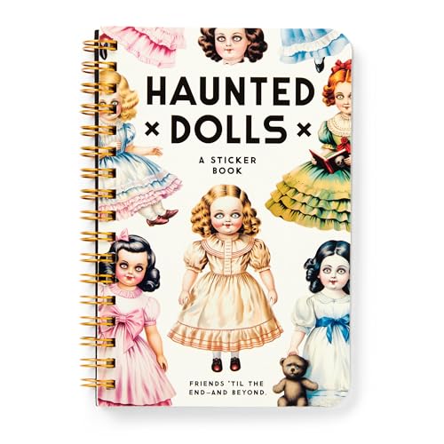 Haunted Dolls Sticker Book