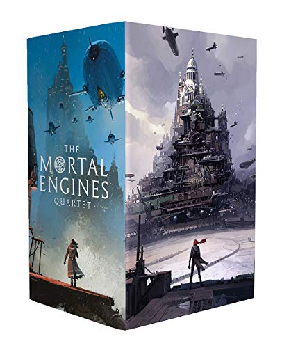 Mortal Engines (Ian McQue boxset: Mortal Engines, Predator's Gold, Infernal Devices, A Darkling Plain) (Mortal Engines Quartet)
