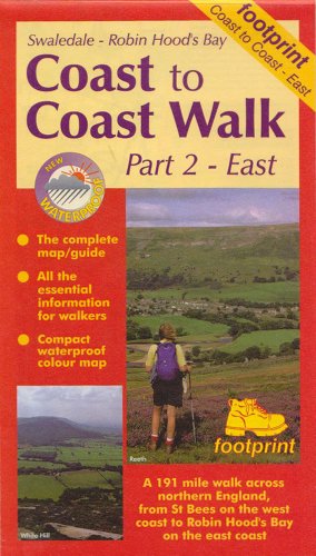 Coast to Coast Walk: East: Map and Guide (Long distance walks maps)