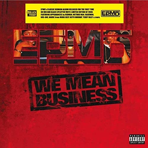 Various - We Mean Business (Red/Black Splatter Vinyl) (Black Friday 2022) [VINYL]