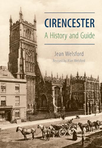 Book cover: "Cirencester: A History and Guide" with a historic church image.