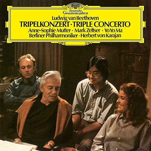 Berliner Philharmoniker Herbert Von Karajan Anne-sophie Mutter Mark Zeltser Yo-yo Ma - Beethoven: Triple Concerto [VINYL]