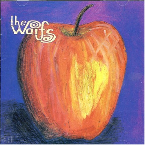 CD cover for The Waifs featuring a painted orange apple on blue.