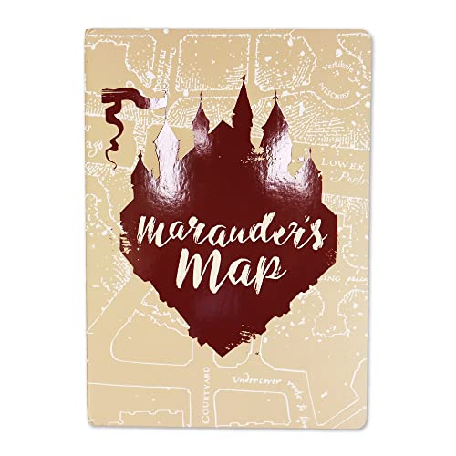 Harry Potter Marauders Map A5 Notebook (Flex)