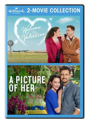 Hallmark DVD cover featuring two romantic couples and a heart illustration.