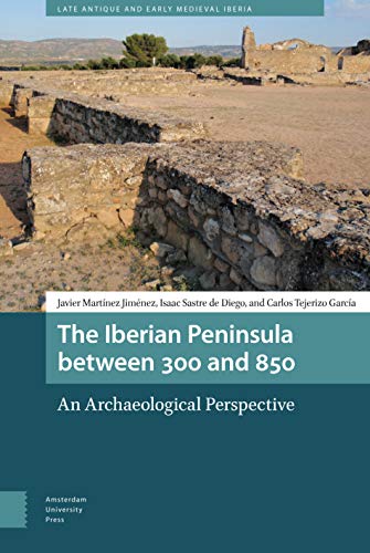Book cover with archaeological site ruins and title: “The Iberian Peninsula…”