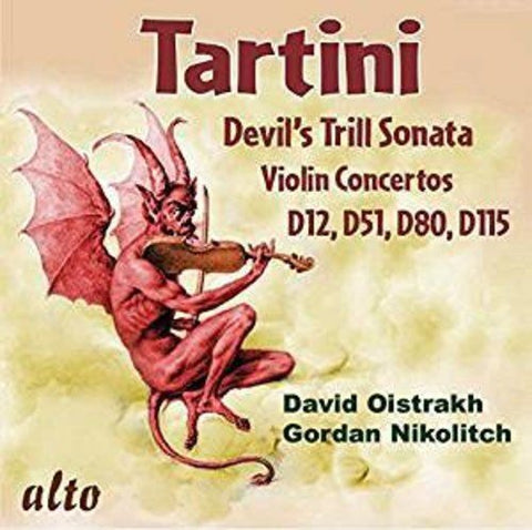 G. Tartini - Tartini: The Devil's Trill & Violin Concertos, D12, D51, D80,... [CD]