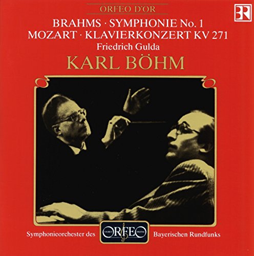 Gulda/bayerischen Rf/bohm - BRAHMS:SYMPHONY NO. 1 [CD]