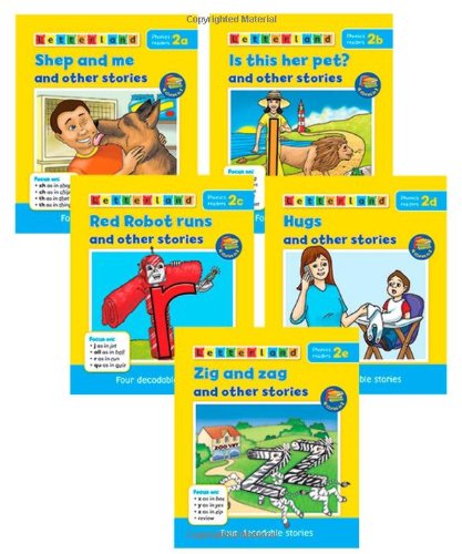 Phonics Readers: Set 2 (5 Book Set)
