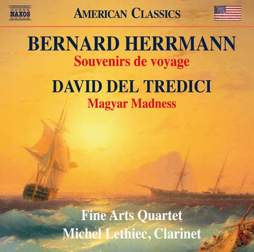 Lethiec/fine Arts Quartet - Herrmann: Souvenirs De Voyage [CD]