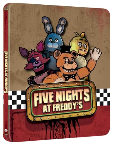 Five Nights at Freddy's [Steelbook] [4K Ultra HD] [2023] [Blu-ray] [Region Free] [4K UHD] [Blu-ray] [2024]