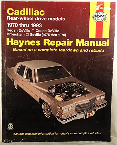 Cadillac Rear-Wheel Drive (70 - 93)