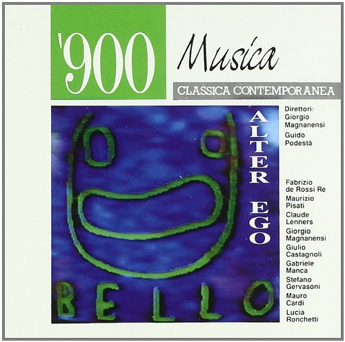 CD cover for “Alter Ego,” featuring abstract art and Italian text.