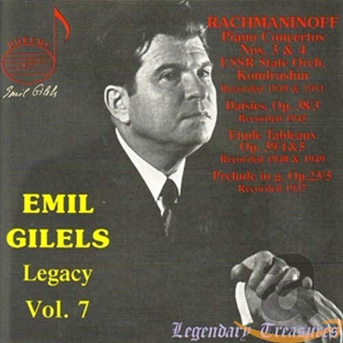 Gilels - Legacy Vol. 7 [CD]