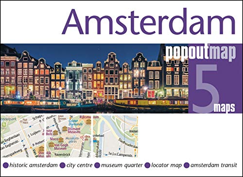 Amsterdam PopOut Map: Popout Double (PopOut Maps)