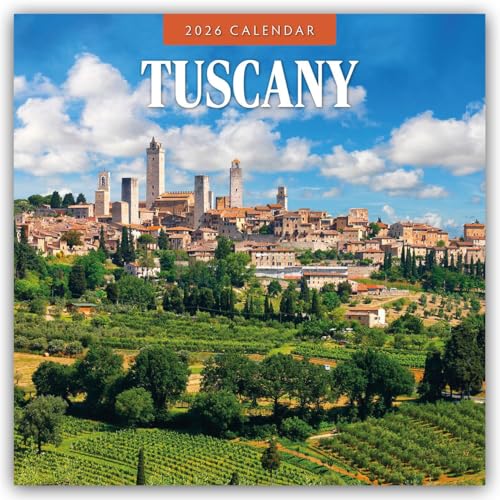 Tuscany 2026 Square Wall Calendar