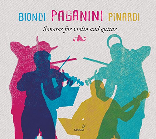 Fabio Biondi/giangiocomo Pinar - Niccolò Paganini - Sonatas for Violin & Guitar [CD]