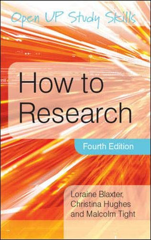 How To Research (Open Up Study Skills)