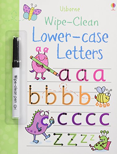 Wipe-Clean Lower-Case Letters (Wipe-clean Books)
