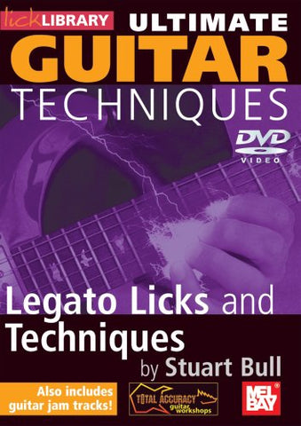 Lick Library: Ultimate Guitar Techniques - Legato Licks And Techniques [DVD]