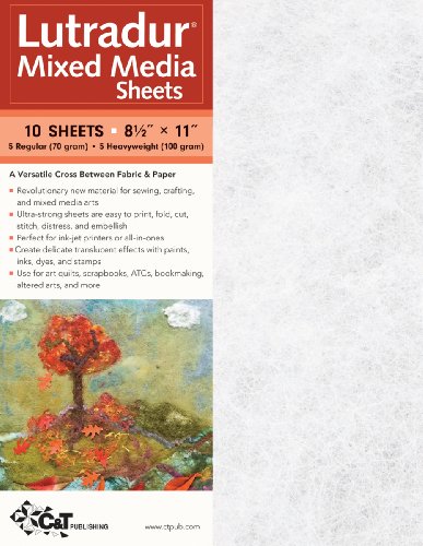 C&t Publishing Lutradur Mixed Media Sheets