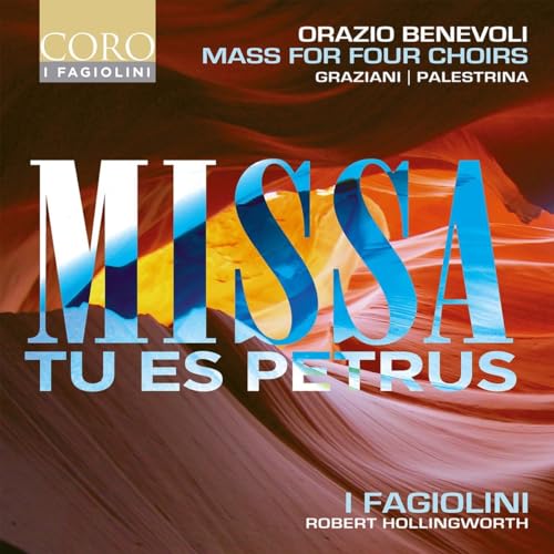 Hollingworth/i Fagiolini - Orazio Benevoli: Missa Tu es Petrus [CD]