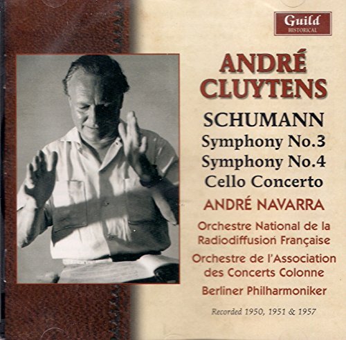 Berliner Philharmoniker - Robert Schumann: Cluytens - Schumann Symph 3, 4 [CD]
