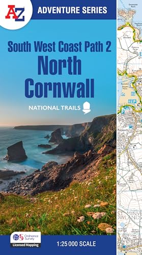 South West Coast Path 2 – North Cornwall : With Ordnance Survey Mapping