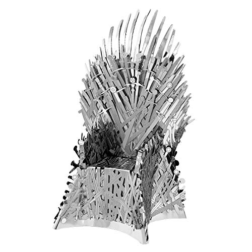 3D Fascinations Metal Earth Puzzle - The Mountain, Game of Thrones Iconx DIY 3D Model Kit/Metal Jigsaw Puzzle
