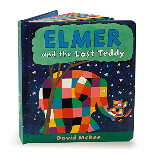 Elmer and the Lost Teddy: Board Book (Elmer Picture Books)
