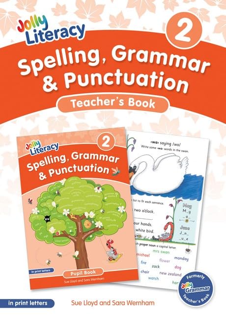 Spelling, Grammar & Punctuation Teacher’s Book 2 : In Print Letters (British English edition)