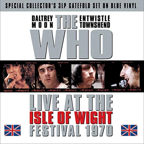 Various - Live At The Isle Of Wight Festival 1970 (3LP Mod Logo Blue Vinyl Gatefold Edition) [VINYL]