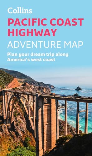Pacific Coast Highway Adventure Map : Plan Your Dream Trip Along America's West Coast