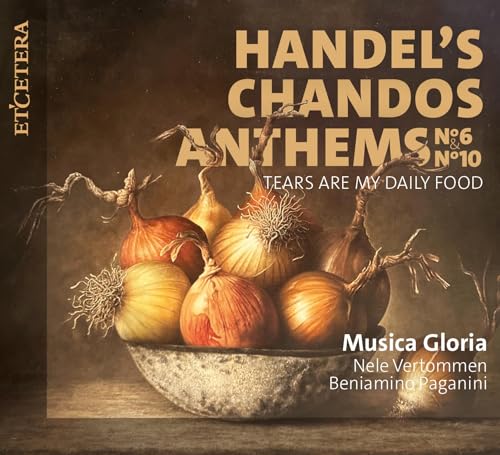 MUSICA GLORIA/VERTOMMEN - HANDEL - CHANDOS ANTHEMS [CD]