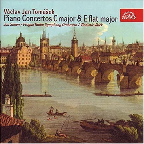 Jan Simon Prague Rso Valek - Tomasek Piano Concerto [CD]