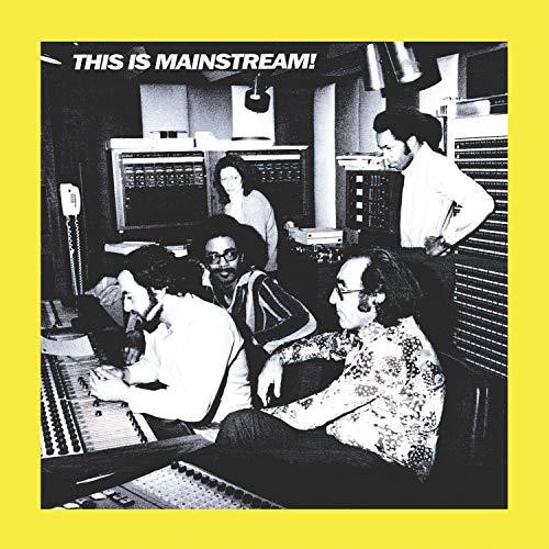 CD cover: black and white photo of people in a recording studio.