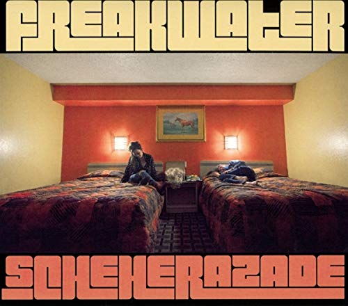 CD cover for Freakwater’s “Scheherazade” featuring a hotel room scene.