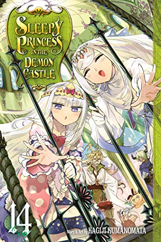 Manga cover featuring two young women with white hair in a castle.