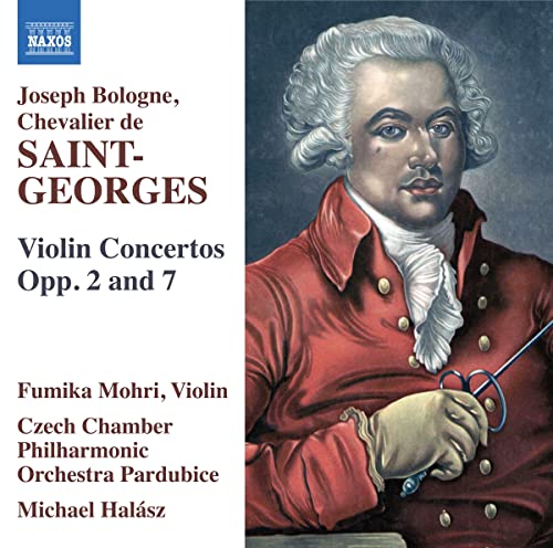 Fumika Mohri; Czech Chamber Ph - Joseph Bologne Chevalier de Saint-Georges: Violin Concertos, Opp. 2 and 7 [CD]