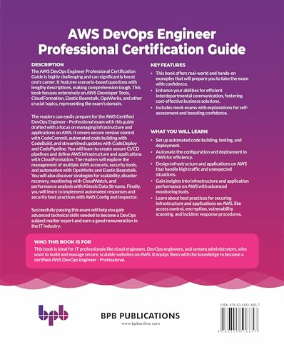 AWS DevOps Engineer Professional Certification Guide : Hands-on guide to understand, analyze, and solve 150 scenario-based questions
