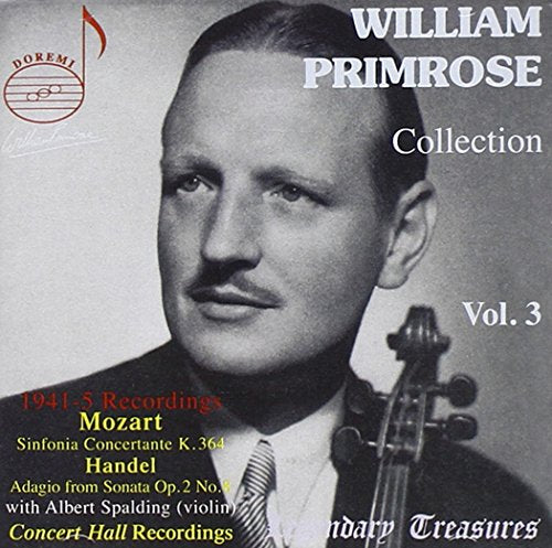 Primrose - William Primrose Collection Vol. 3 [CD]