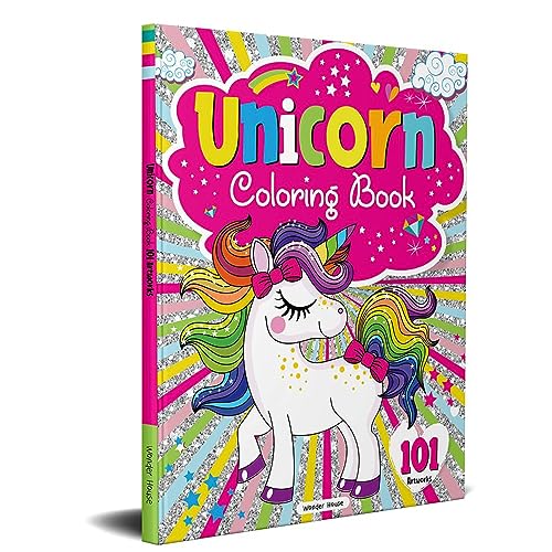 Unicorn Colouring Book : 101 Artworks