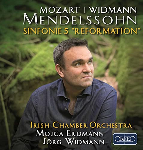 Erdmann/irish Co/widmann - Mendelssohn: Sinfonie No. 5 'Reformation', Mozart: Adagio und Fuge, Widmann: Versuch über die Fuge, Mendelssohn (arr. Wi [CD]