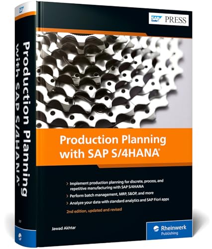 Production Planning With Sap S/4hana 2nd Ed