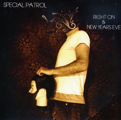 CD cover: Man with obscured face against a dark, textured background.